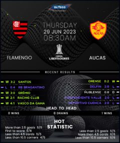 Flamengo vs Aucas