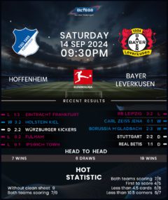 TSG Hoffenheim vs Bayer Leverkusen